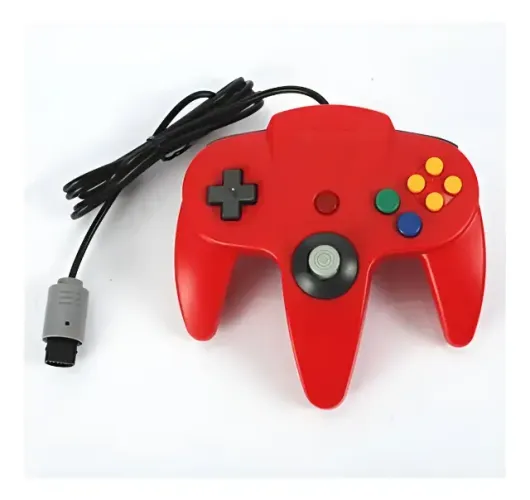 Controle Retrô com Fio Compatível com Nintendo 64