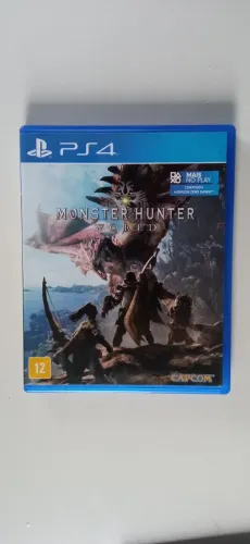 Monster Hunter World Ps4 original seminovo