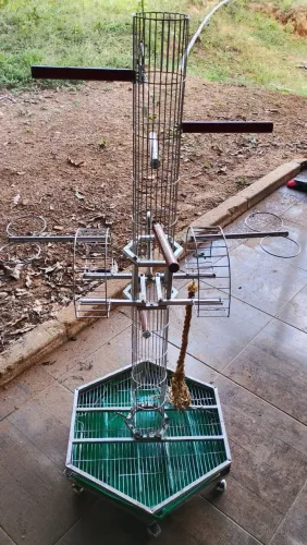 Gaiola para aves mansa