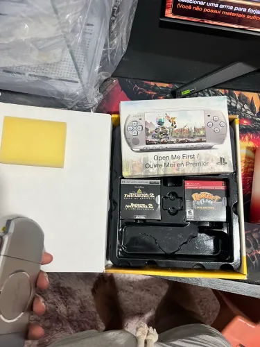 PSP edição ratchet e clank novo