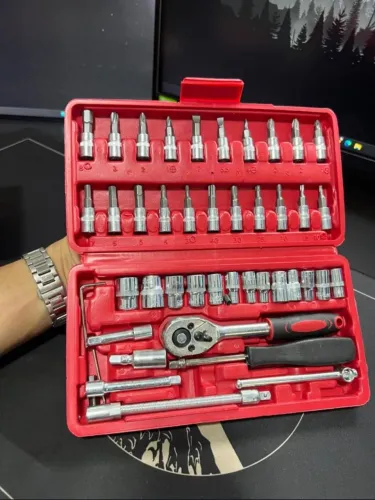 Kit de Ferramentas 46 Peças (NOVA)