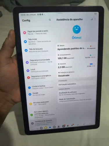 Tablet Samsung A9 plus 128 GB, 4 GB RAM