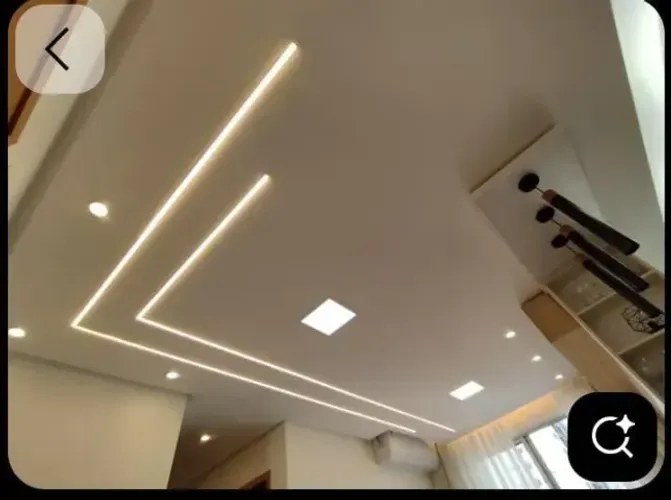 serviços: drywall, rebaixamento, gesso liso, pintura