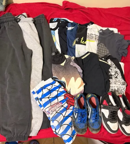 Lote de roupas meninos 7/8 anos