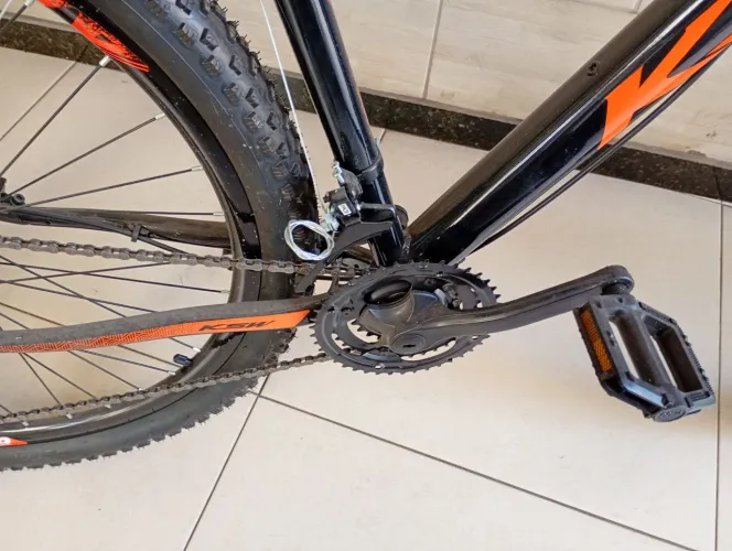 Bicicleta ksw , freio hidráulico