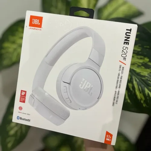 FONE JBL TUNE 520BT BLUETOOTH BRANCO