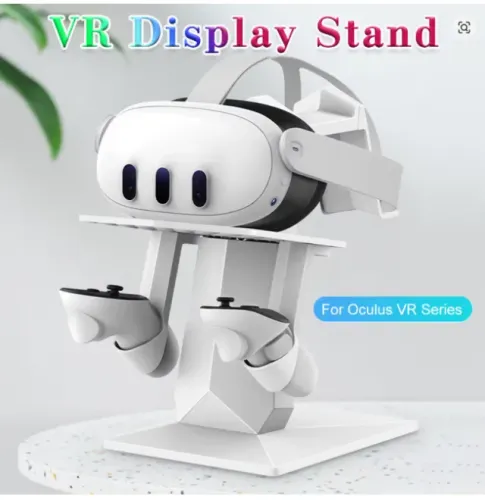 suporte para oculus Vr meta quest 1, 2, 3 e pro cor branco
