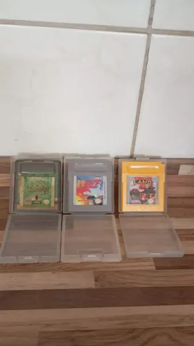 Jogos game Boy collor originais funcionando <br>Tarzan <br>Fórmula 1race<br>Donkey Kong land 3