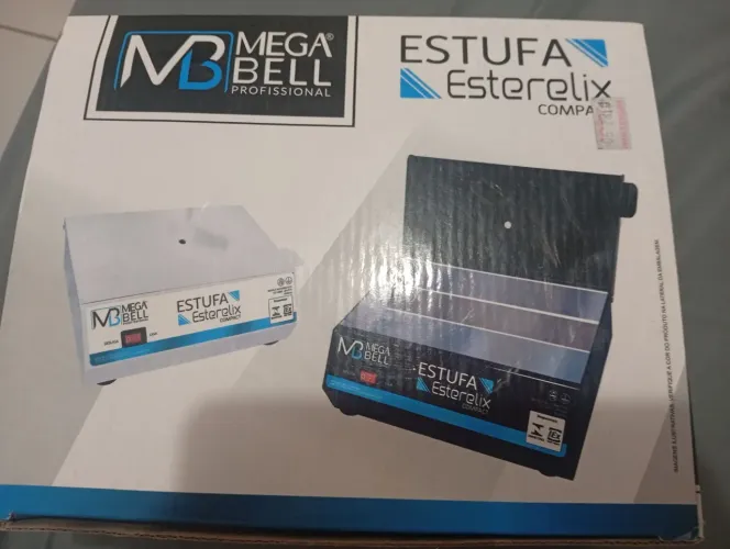 Estufa Profissional Esterelix compacto Mega Bella bivolt automático,indicado para alicates
