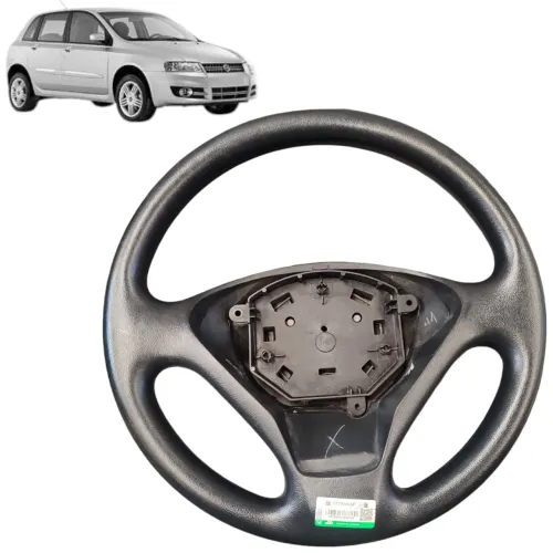 Volante Direção Fiat Stilo 2005 A 2008 Preto