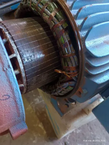REBOBINAMENTO E MANUTENÇÃO DE MOTORES ELÉTRICOS