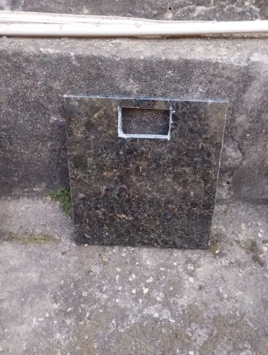 Pedra de corte mármore