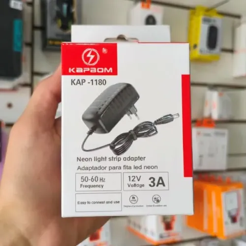 Fonte de Alimentação 12V 3A Kapbom