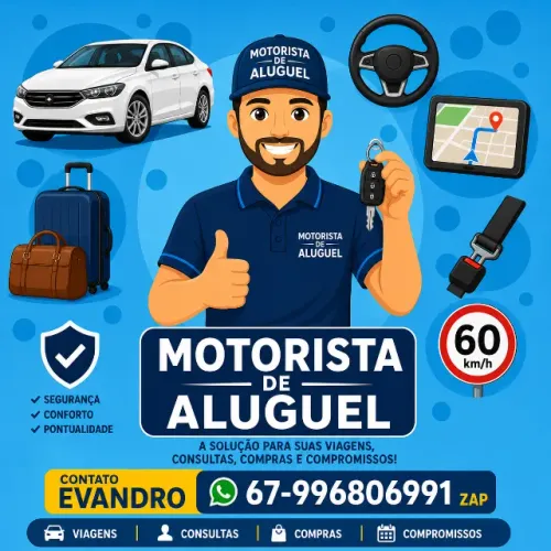 MOTORISTA DE ALUGUEL
