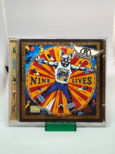 Cd Aerosmith Nine Lives 1997 Hard Rock Original C/ Selo