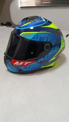 Capacete MT Targo s Diego Moreira