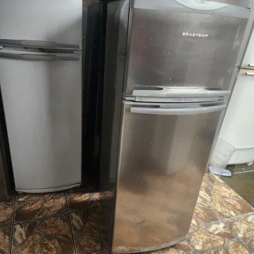GELADEIRA BRASTEMP FROSTFREE INOX 380 LITROS (TODA REVISADA) ( 30 DIAS DE GARANTIA)