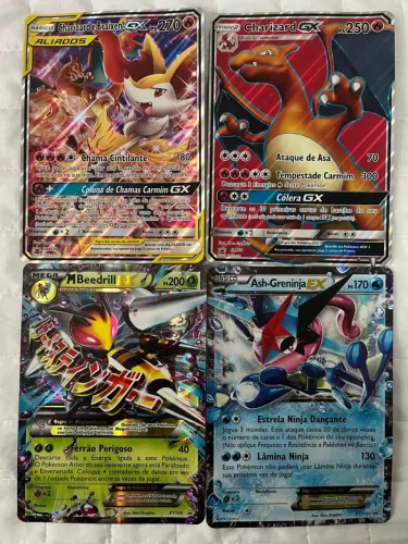 Cartas pokémon Jumbo 8 unidades