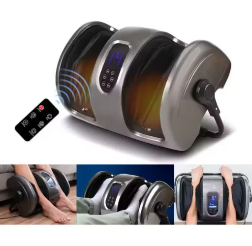 Massageador de Pés, Pernas e Panturrilhas Elétrico Com Shiatsu Foot Bivolt - Relaxmedic