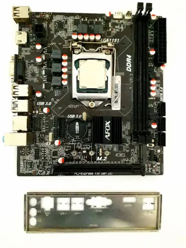 Placa Mãe  LGA 1151 DDR4 AFOX+ Processador Intel Pentium G4560 | Defeito no Áudio | Leia