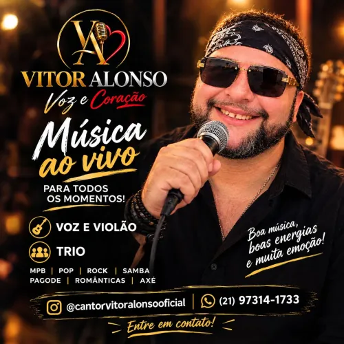 Música ao vivo - Voz e Violão ? e trio!!!!