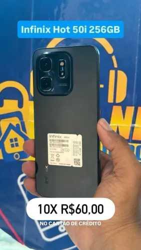 Celular Infinix Hot 50i 256gb Seminovo