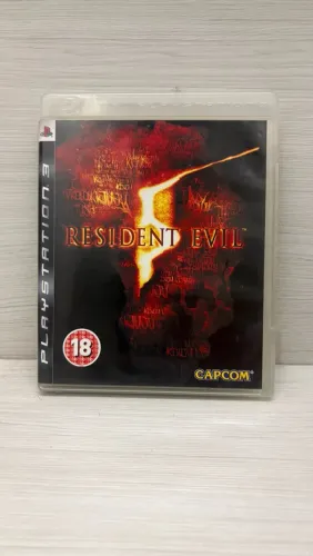 Jogo Resident evil 5 de ps3
