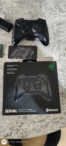 Controle Razer serval para peças