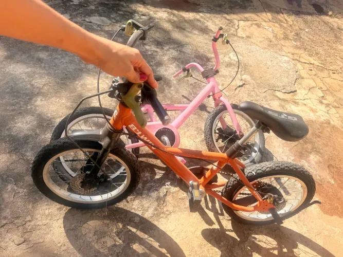 2 sucatas bicicleta aro 16