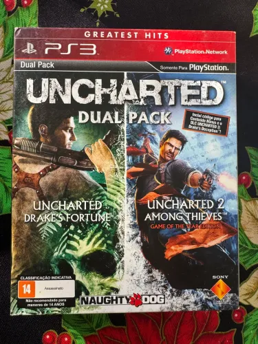 Uncharted Dual Pack PS3 Original (Uncharted 1 + 2 )