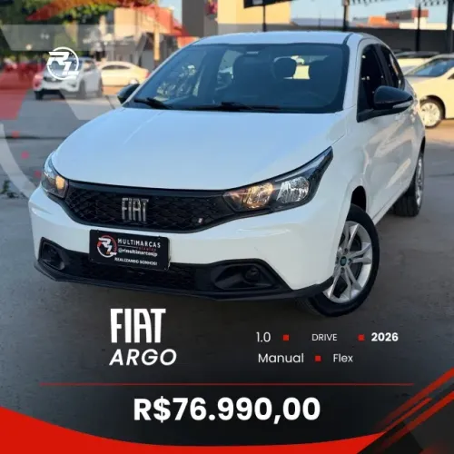 Fiat Argo Drive 1.0 6V Flex 2026