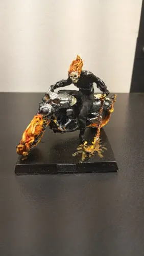 Miniatura Motoqueiro Fantasma N Eaglemoss