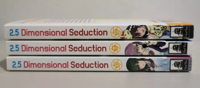 Mangá 2.5 Dimensional Seduction - 3 volumes - Em Inglês 