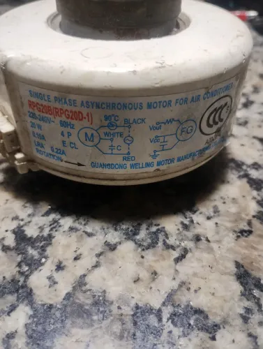 Motor ventilador split