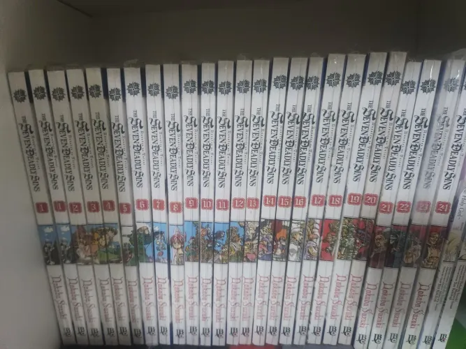 Nanatsu no Tazai Vol 1 ao 24 + Elaine