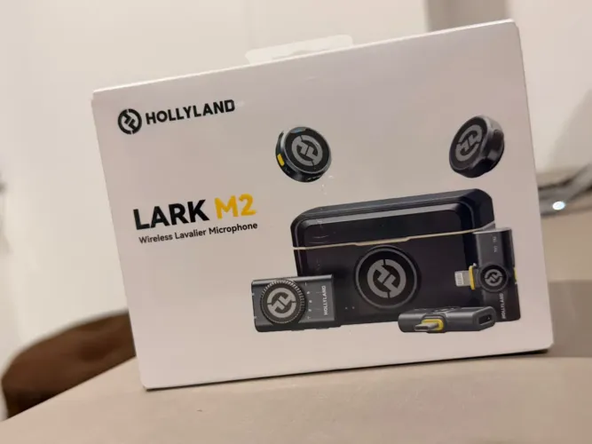 Microfone Hollyland Lark M2 - Novo e Lacrado