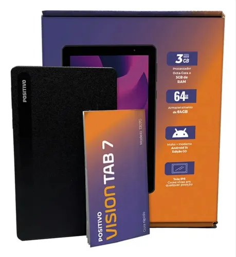 TABLET POSITIVO VISION TAB 7 - ANDROID 14 GO