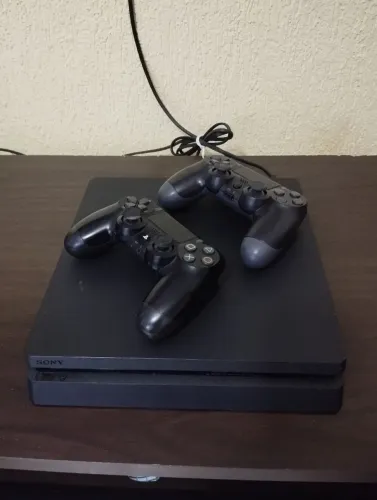 Ps4 slim completo com caixa