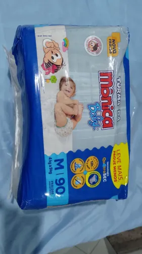 Fralda Turma da Monica Tam M 90un