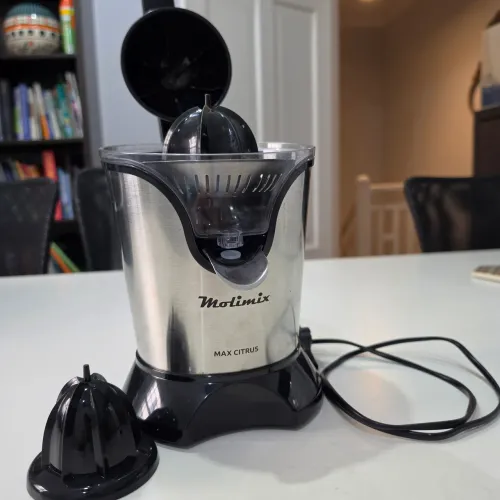 Espremedor de Frutas Molimix Max Citrus Inox - Funcionando Perfeitamente
