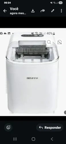Máquina de fazer gelo 