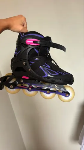 Patins rodas com led