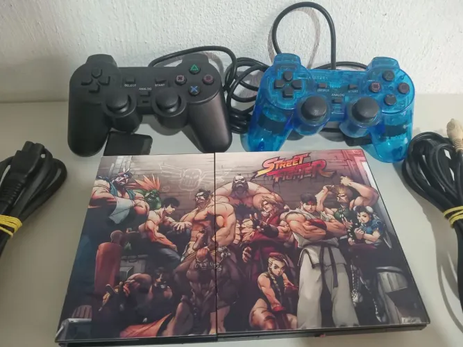 Playstation 2 completo com pen drive 64 gb