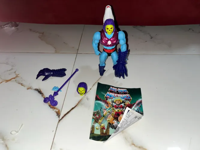Boneco esqueleto garra diabólica Motu Origins deluxe