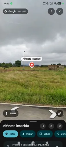 Vendo lote com 442,50 metros quadrados