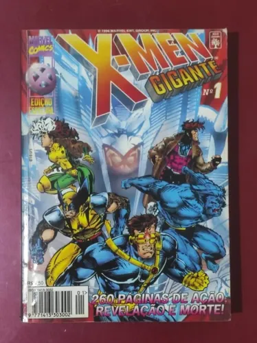 X-Men Gigante n° 1 e 2 - Formatinho - Editora Abril