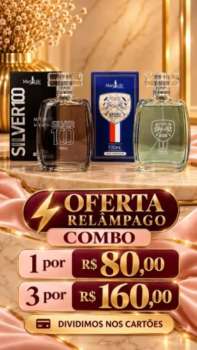 Combo 3 perfumes oferta relâmpago