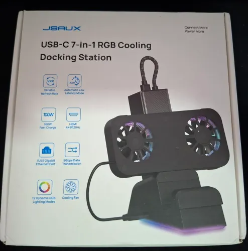 Dock Jsaux 7 in 1 - com cooler dr resfriamento