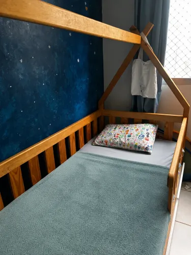 OPORTUNIDADE! Cama casinha infantil com gaveteiro