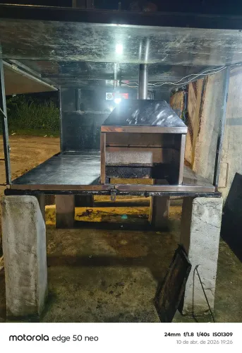 ESTRUTURA DE CHURRASQUINHO